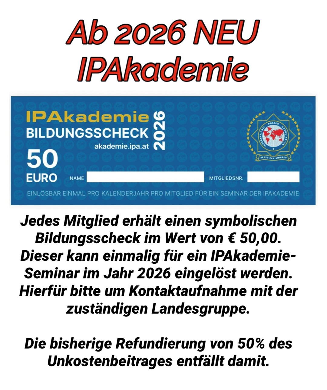 Seminar - BILDUNGSSCHECK
